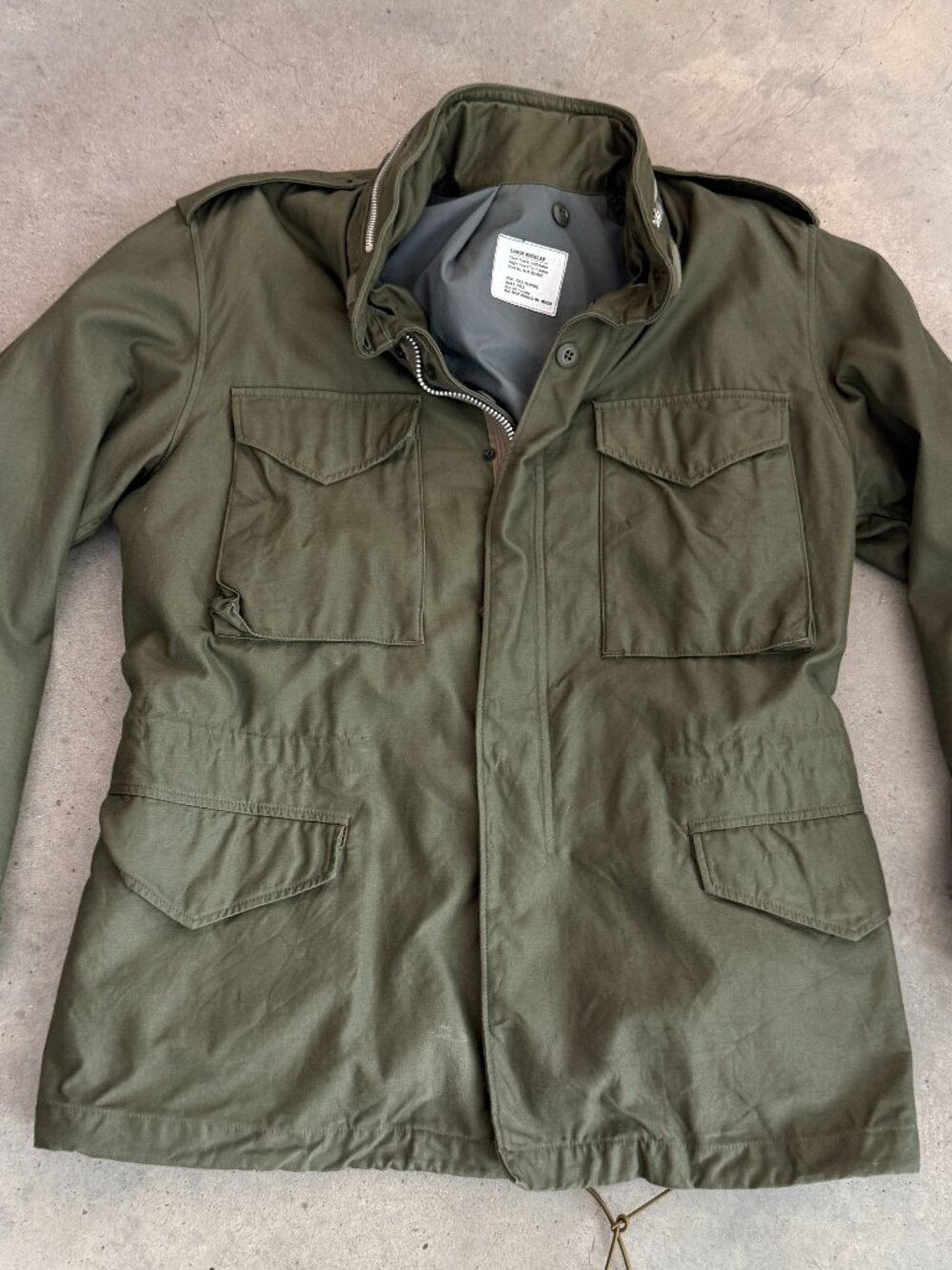 The Real McCoy's M-65 Field Jacket - Size L - Made in Japan